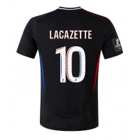 Olympique Lyonnais Alexandre Lacazette #10 Vonkajší futbalový dres 2024-25 Krátky Rukáv